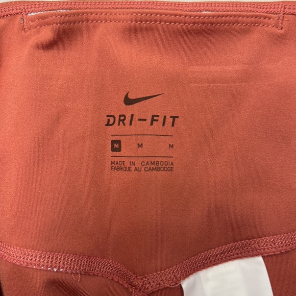 Nike Dri-Fit Orange Leggings - Picture 3 of 3